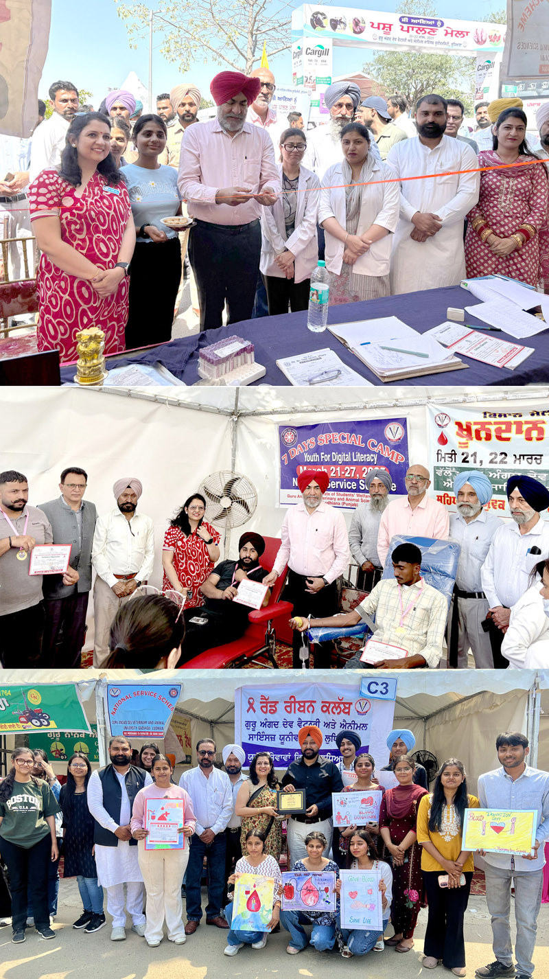 Vet Varsity collects 80 units of blood during blood donation drive